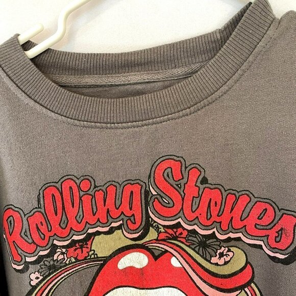 Bravado Sweatshirt Rolling Stones Long Sleeve Pullover Graphic Sz Women's Medium - Picture 2 of 10